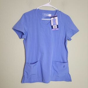 NWT - BT Supply Blue Scrub Top Size XS